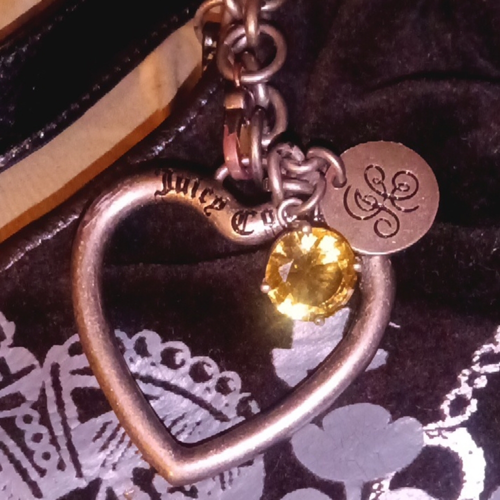 Juicy Couture Black and Pink Shoulder Bag - Picture 3 of 6